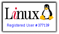 Registered Linux User Number 377139